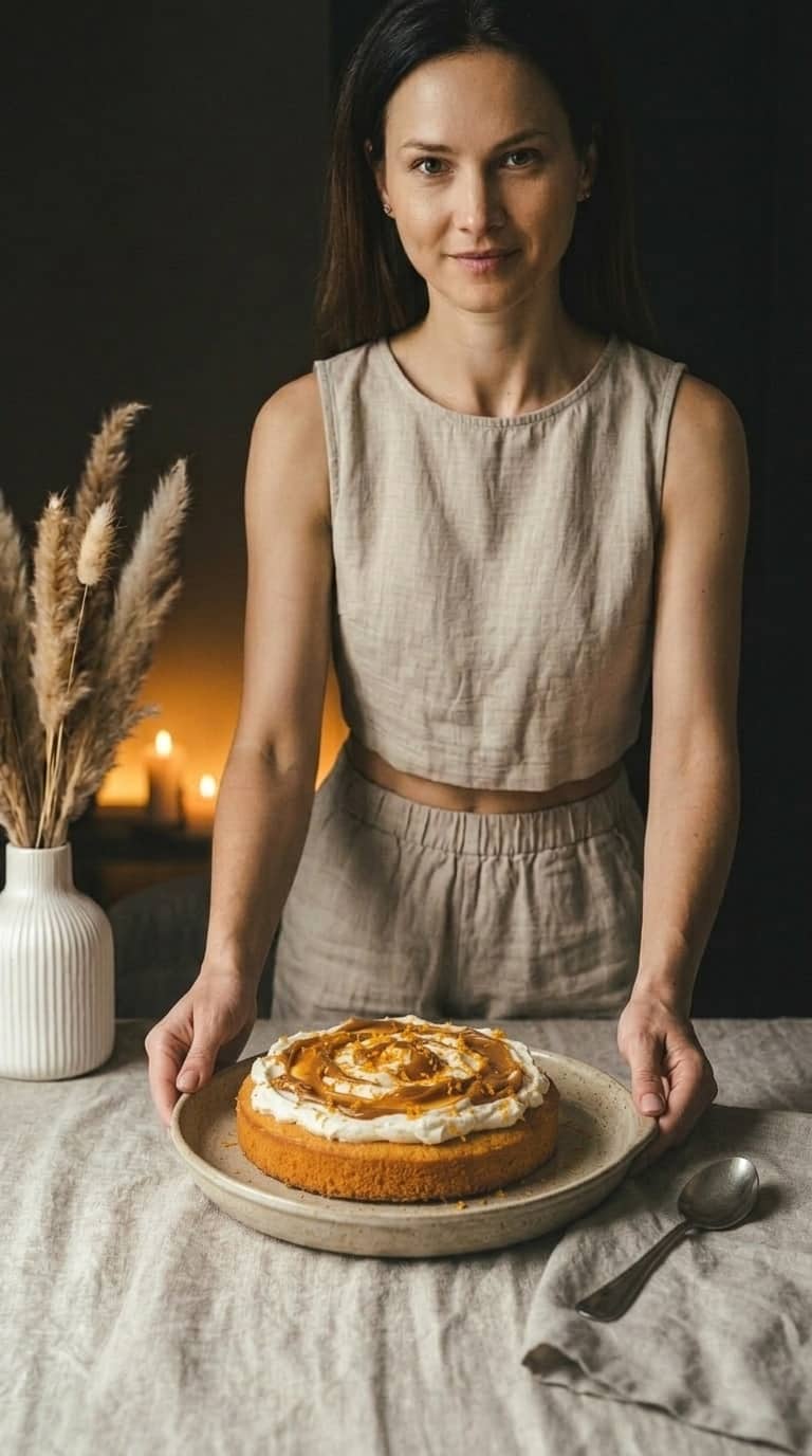 Ciasto pomarańczowe z białą czekoladą i palonym masłem