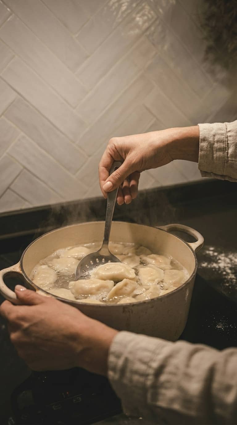 Pierogi z jagodami – zdjęcie 1