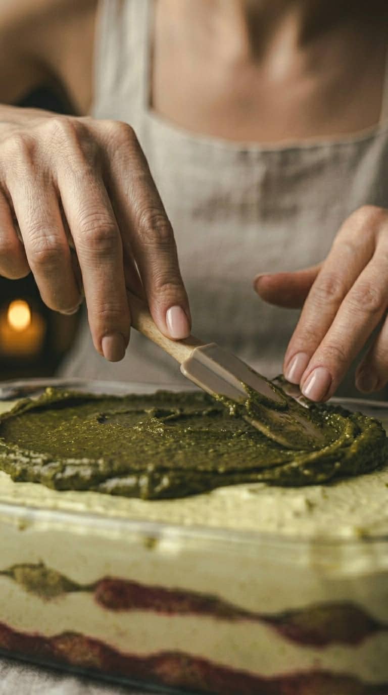 Tiramisu truskawkowe z pistacjami – zdjęcie 1