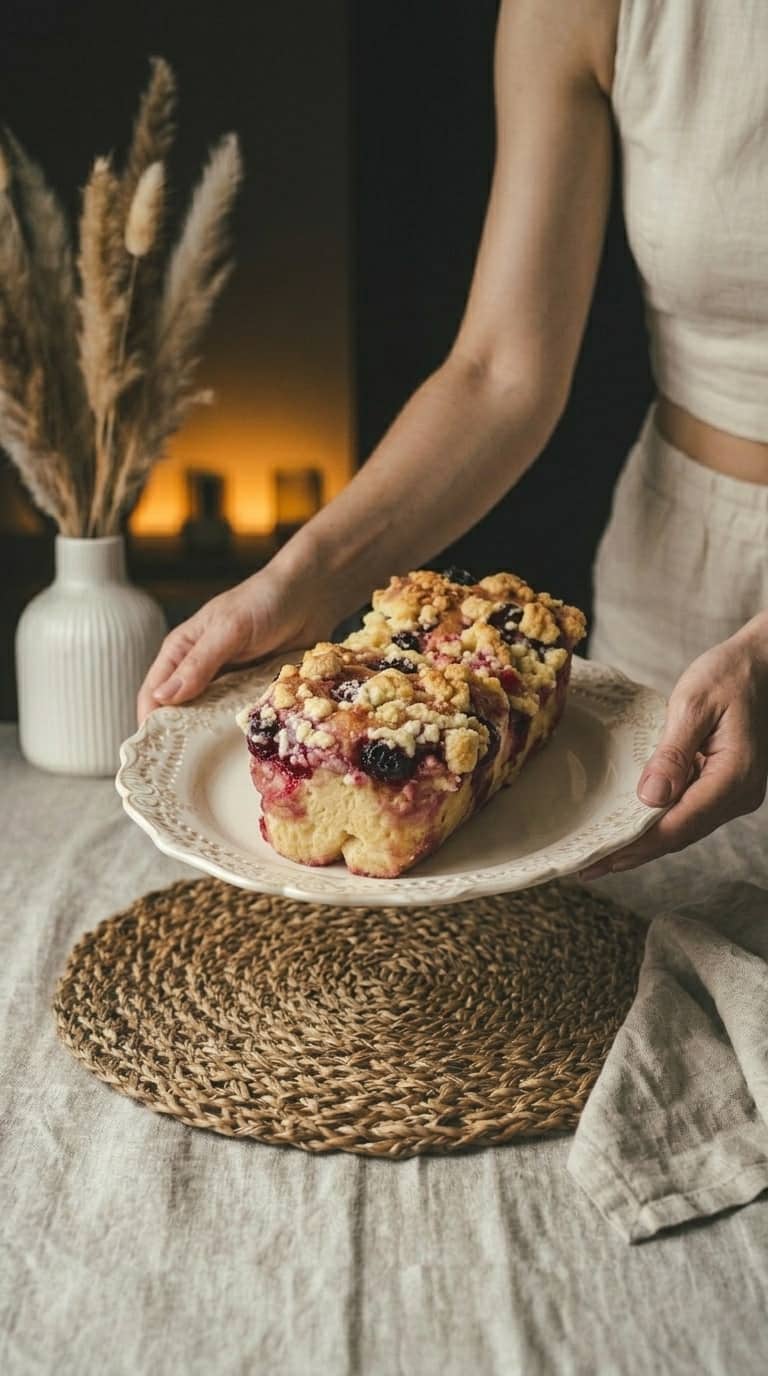 Drożdżówka z wiśniami