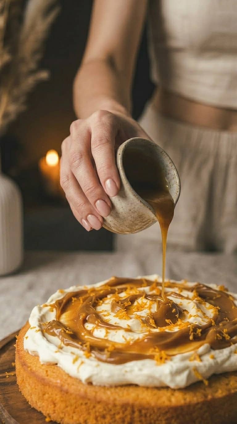 Ciasto pomarańczowe z białą czekoladą i palonym masłem – zdjęcie 1