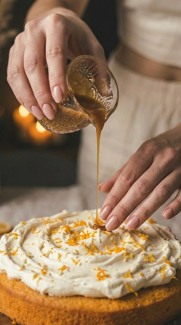 Ciasto pomarańczowe z białą czekoladą i palonym masłem – zdjęcie 1