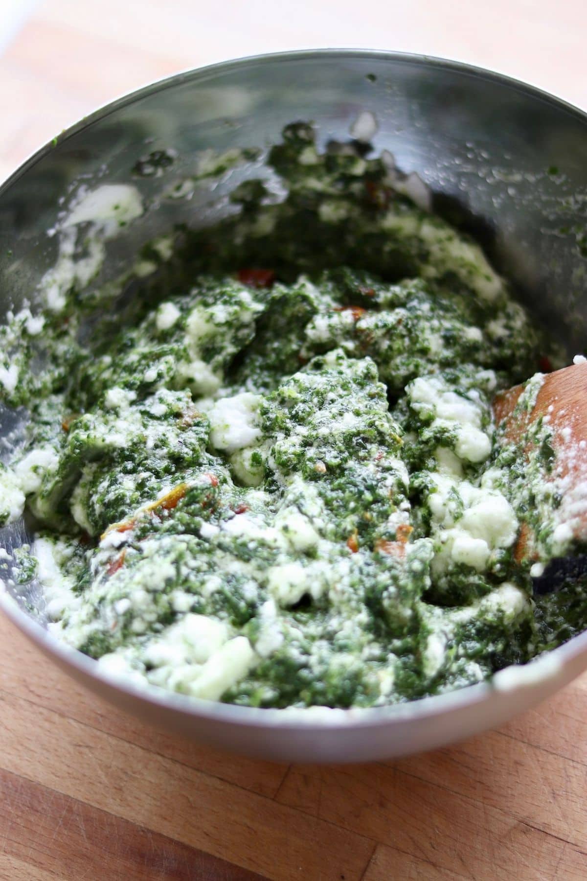 Tarta szpinakowa – zdjęcie 4