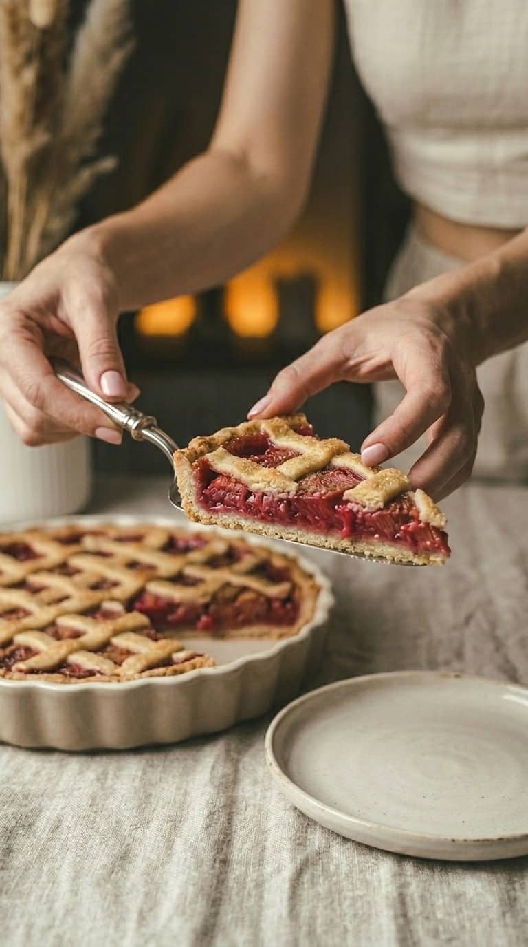 Klasyczna tarta z rabarbarem – zdjęcie 2