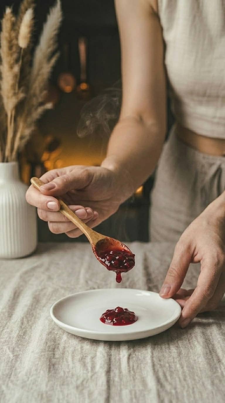 Konfitura z czerwonej porzeczki – zdjęcie 1