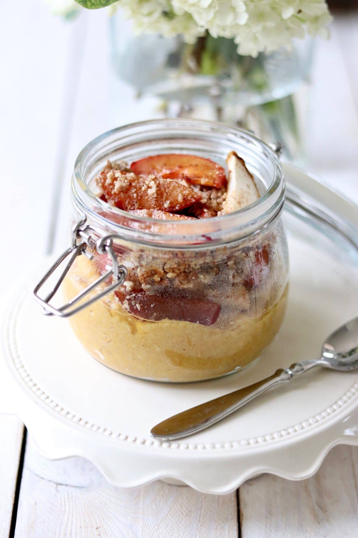 Budyń jaglany z dynią