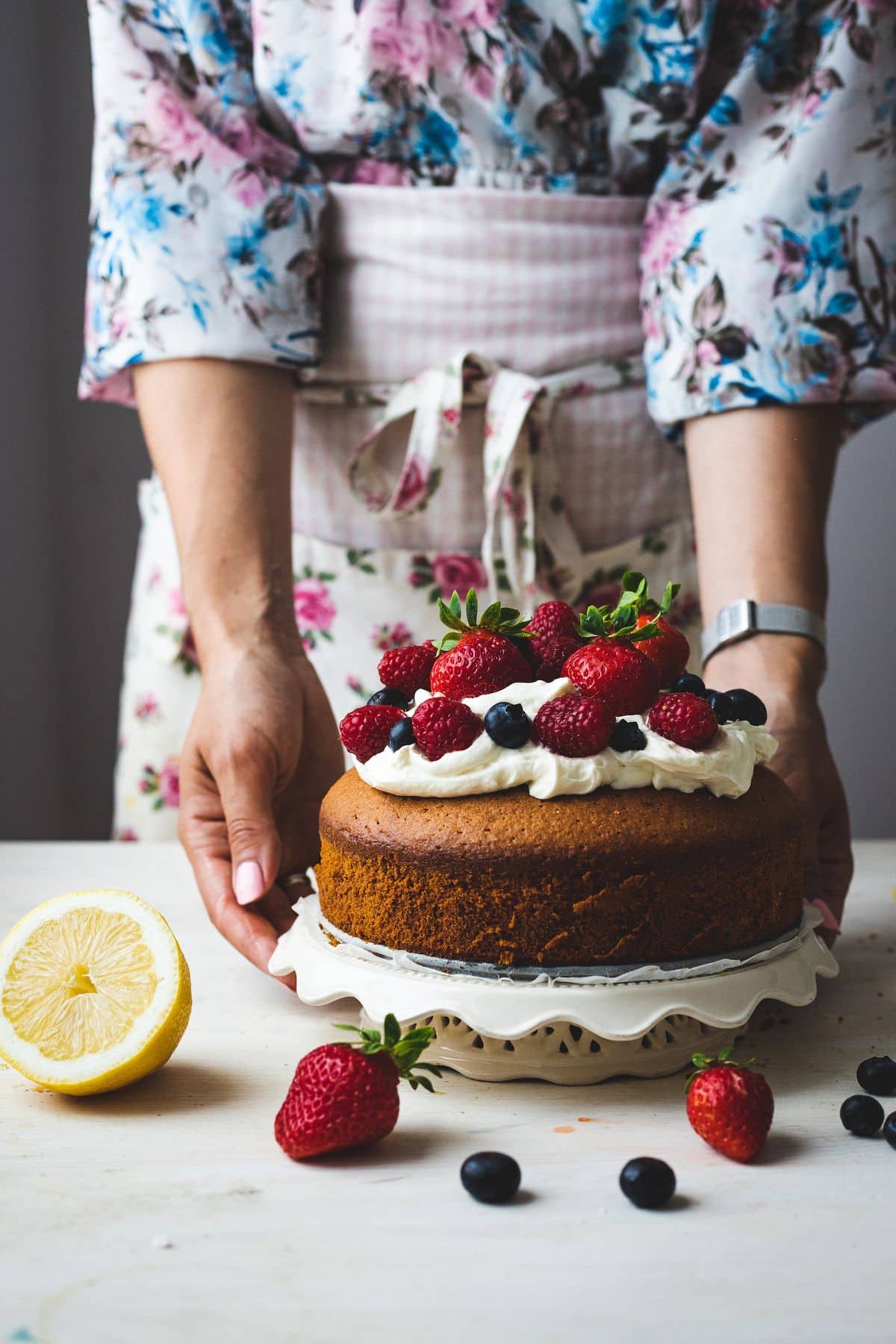 Ciasto cytrynowe ucierane