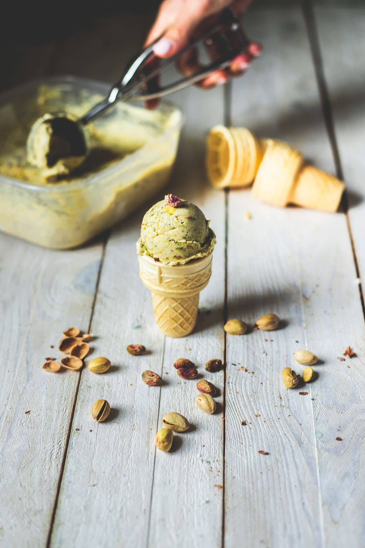 Domowe lody pistacjowe – zdjęcie 1