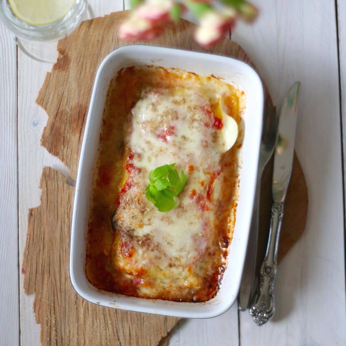 Jaja zapiekane z makaronem