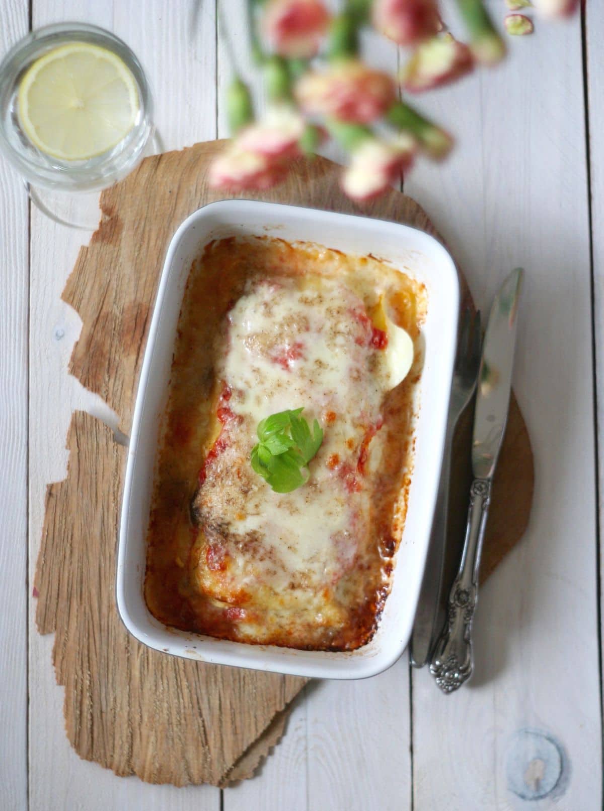 Jaja zapiekane z makaronem – zdjęcie 1