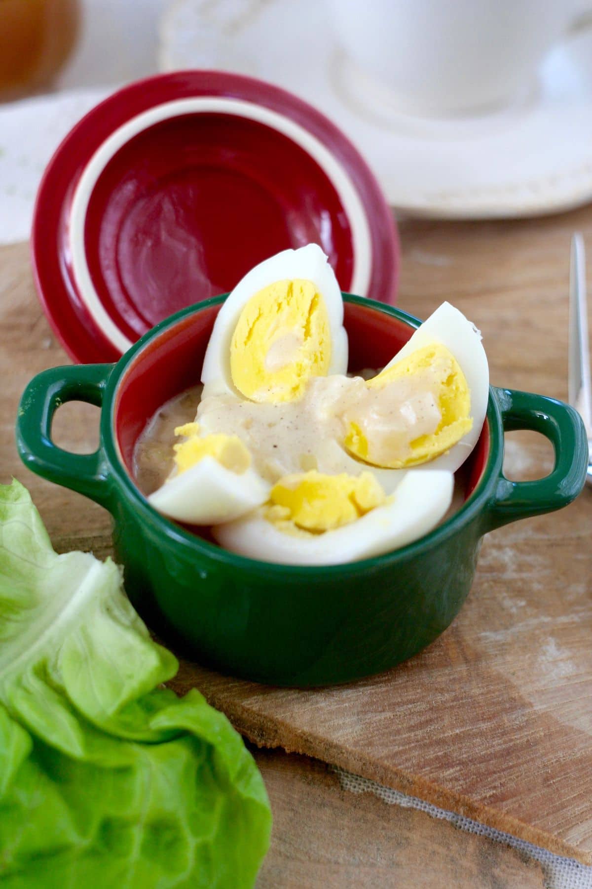 Jajka w sosie cebulowym – zdjęcie 3