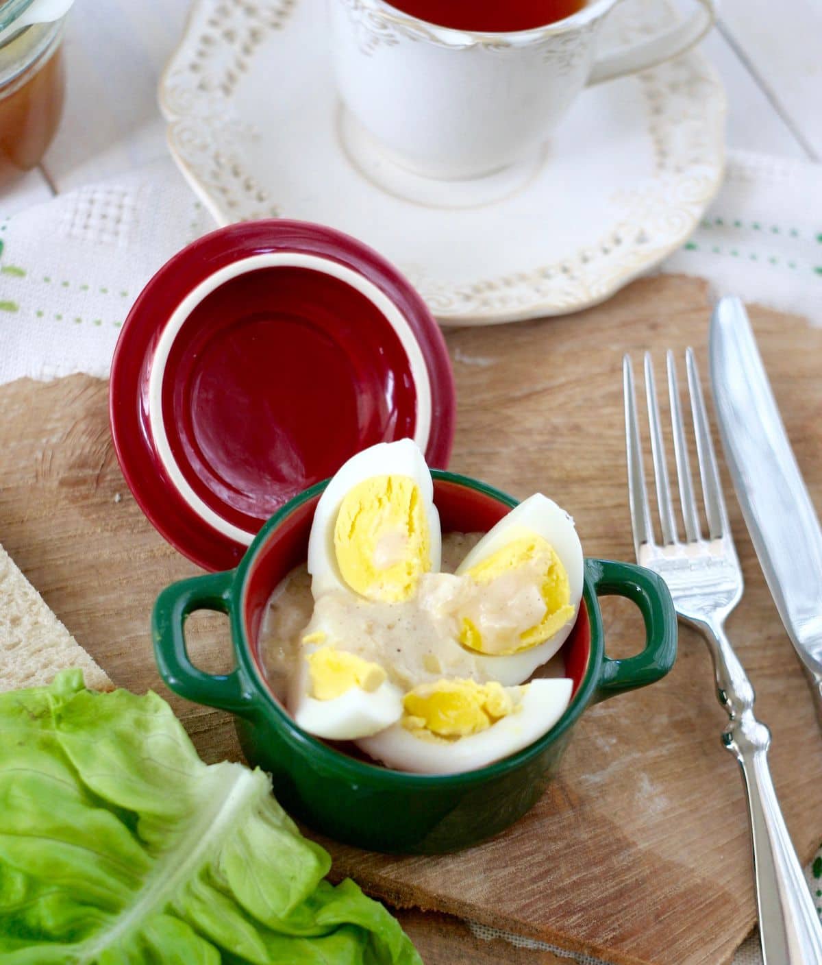 Jajka w sosie cebulowym – zdjęcie 2