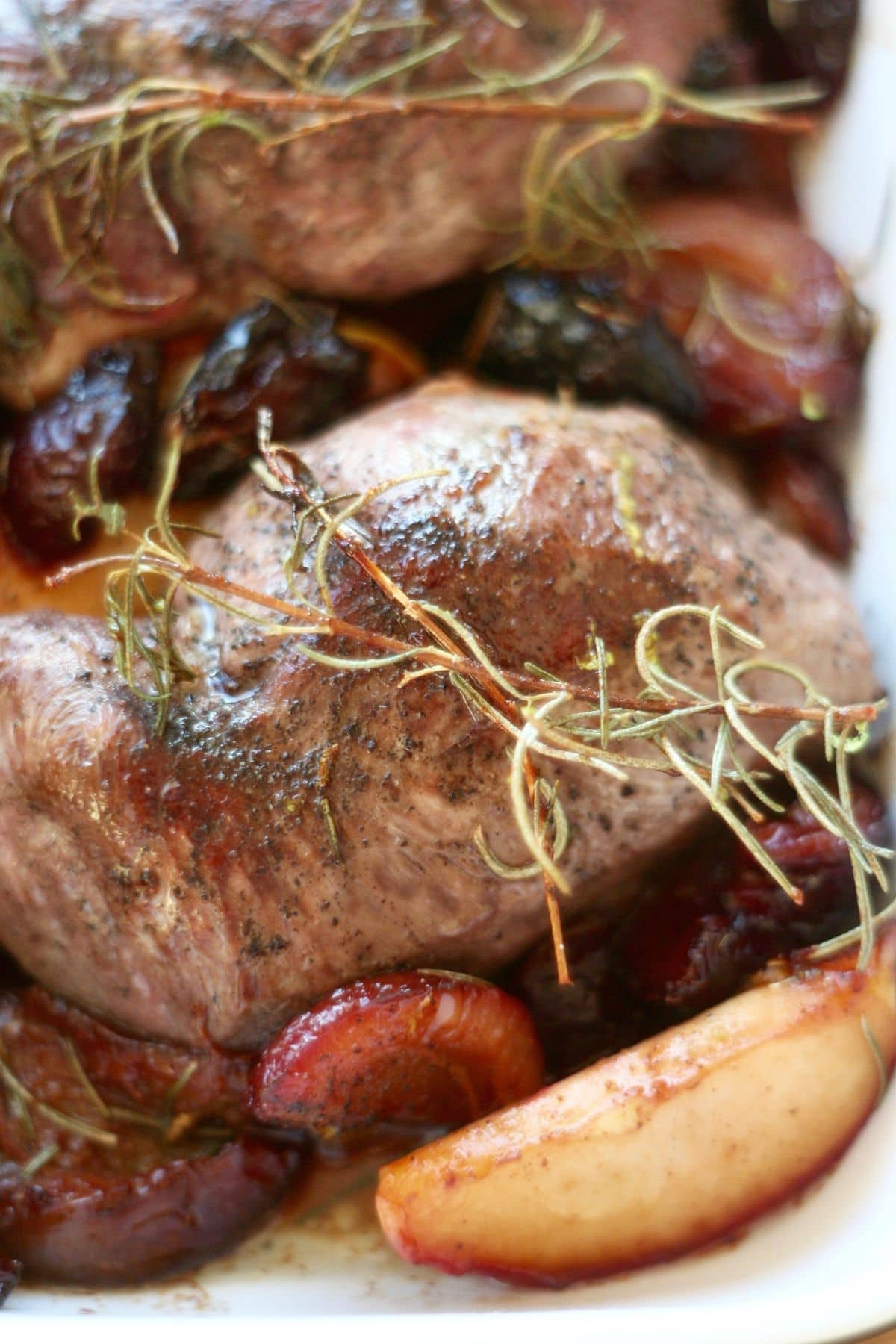 Kaczka ze śliwką w miodzie