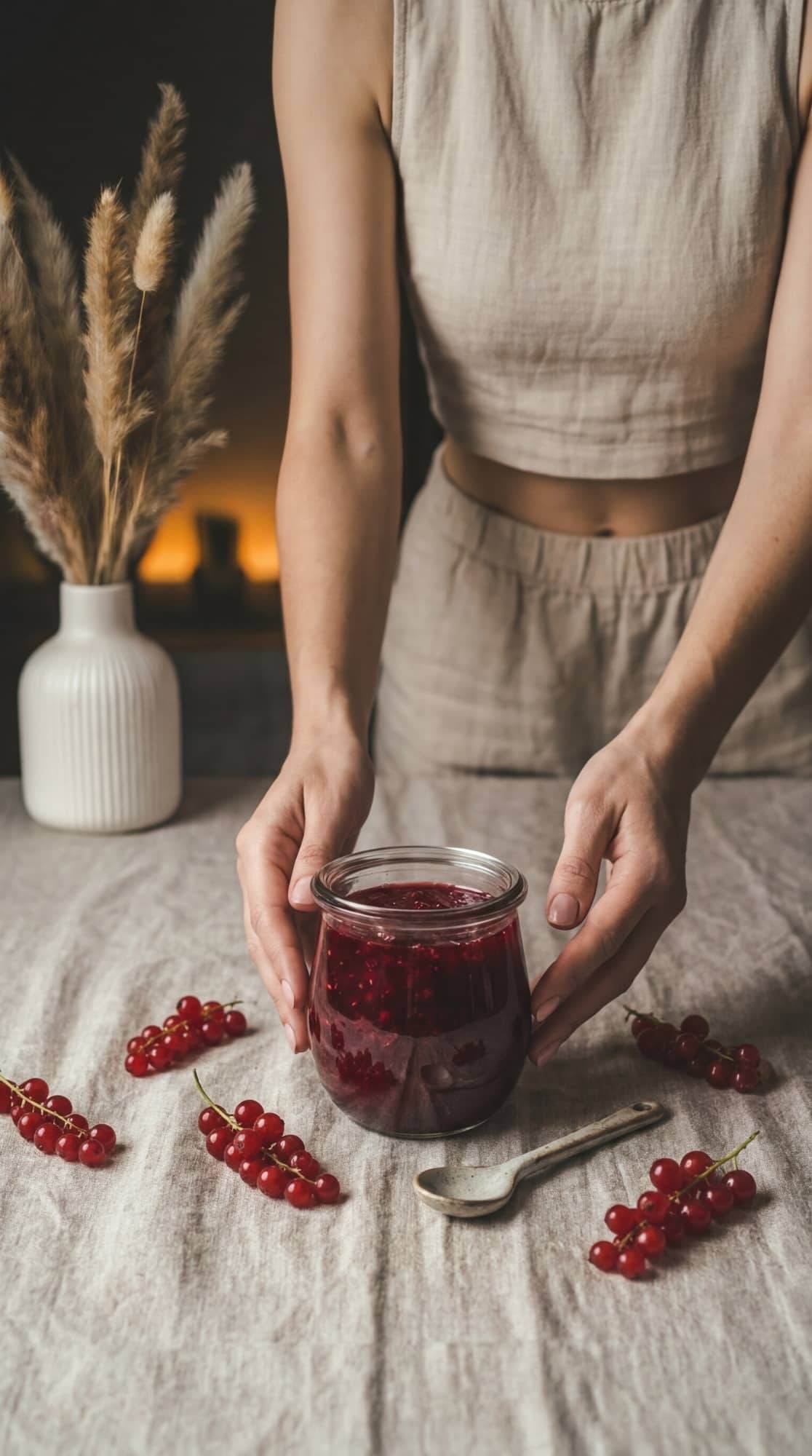 Konfitura z czerwonej porzeczki