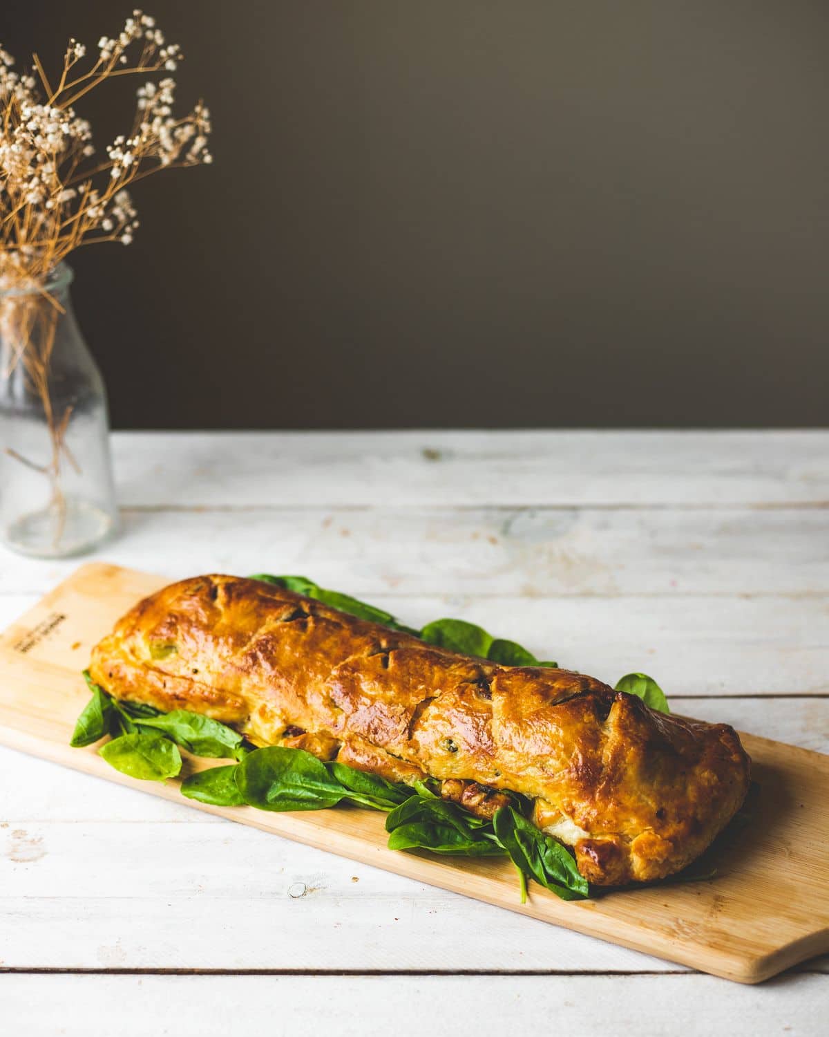 Łosoś w cieście francuskim