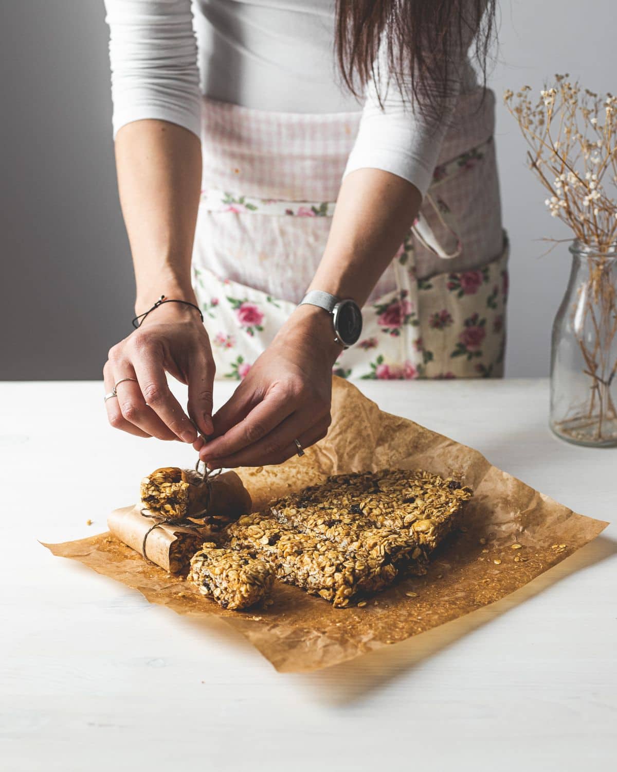 Owsiane batoniki bez pieczenia – zdjęcie 1