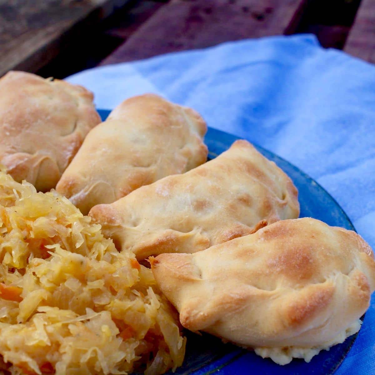 Pierogi drożdżowe