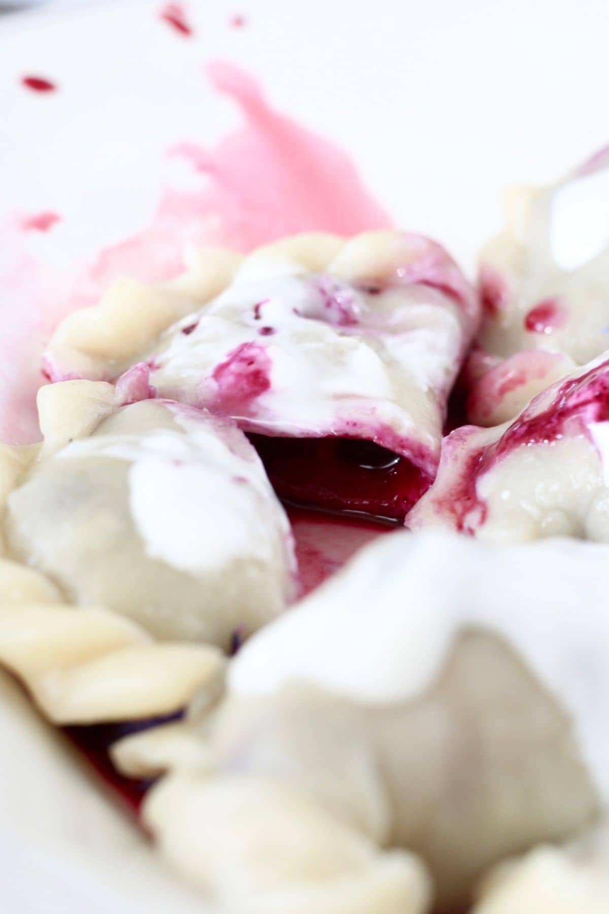 Pierogi z jagodami – zdjęcie 2