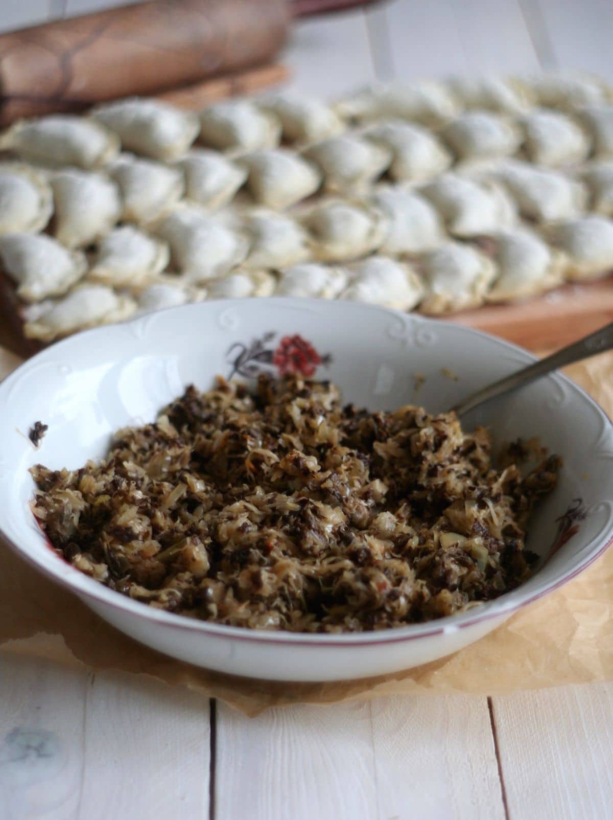 Pierogi z kapustą i grzybami – zdjęcie 1