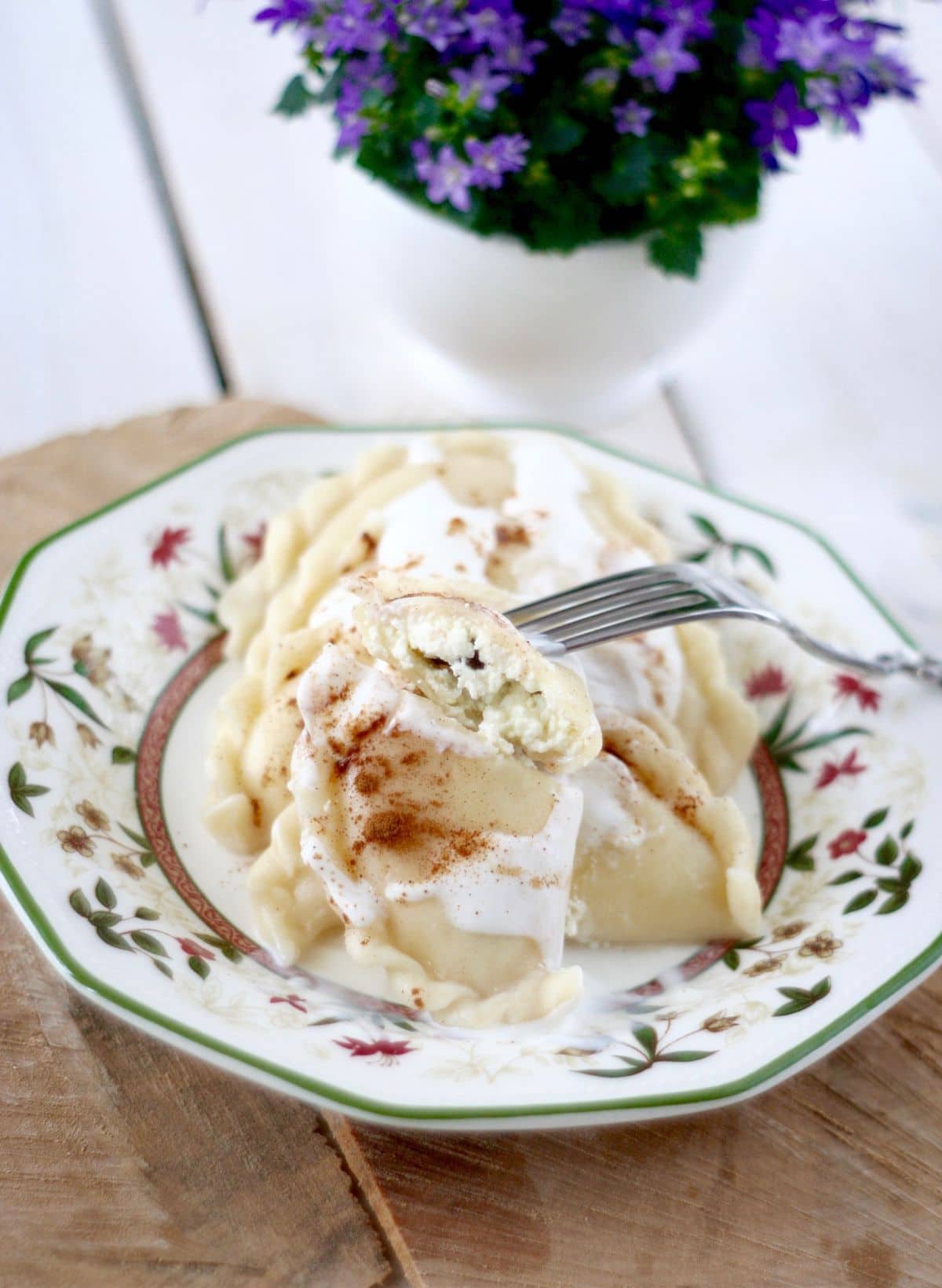 Pierogi z twarogiem i rodzynkami – zdjęcie 3