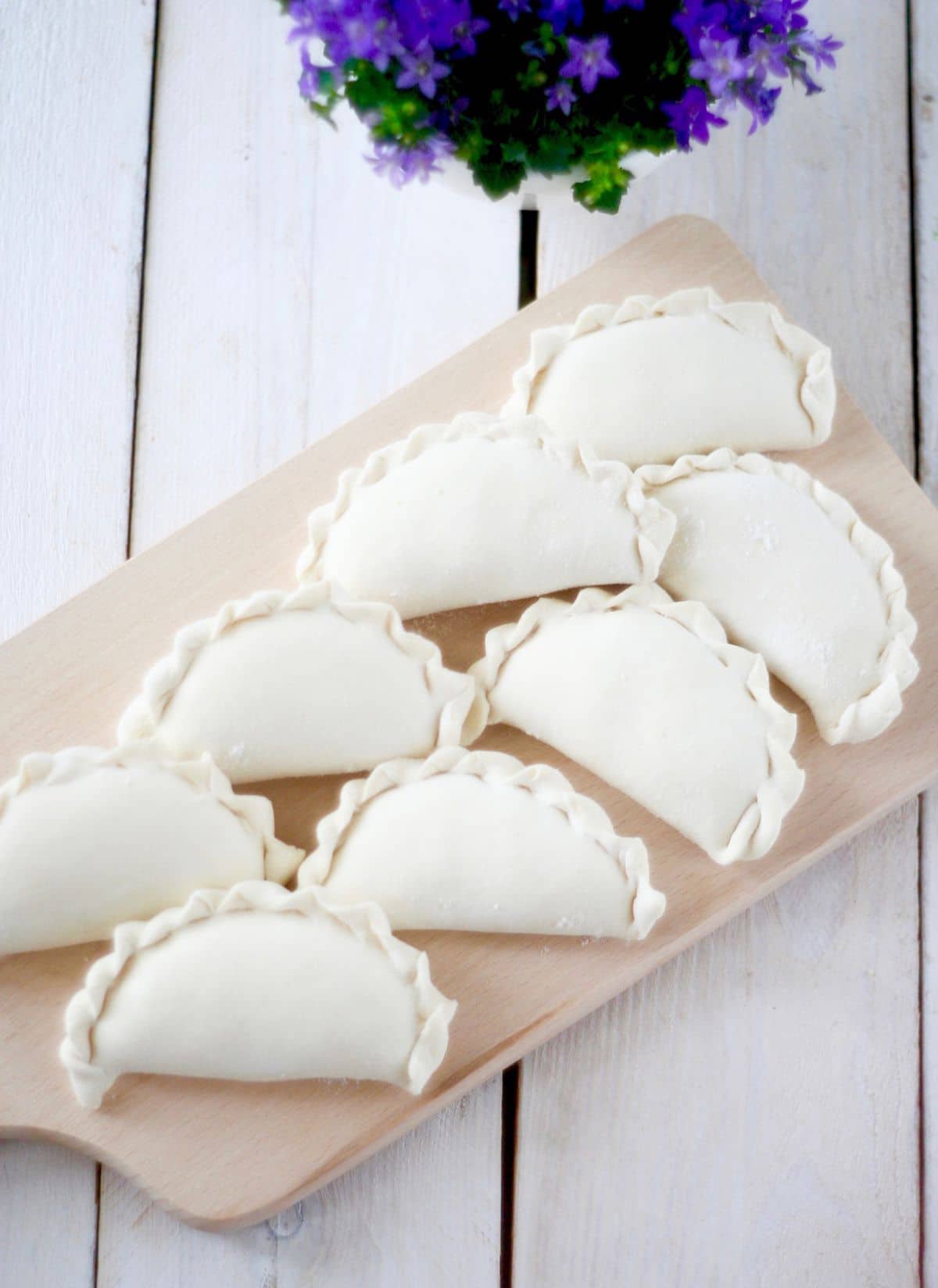Pierogi z twarogiem i rodzynkami – zdjęcie 1