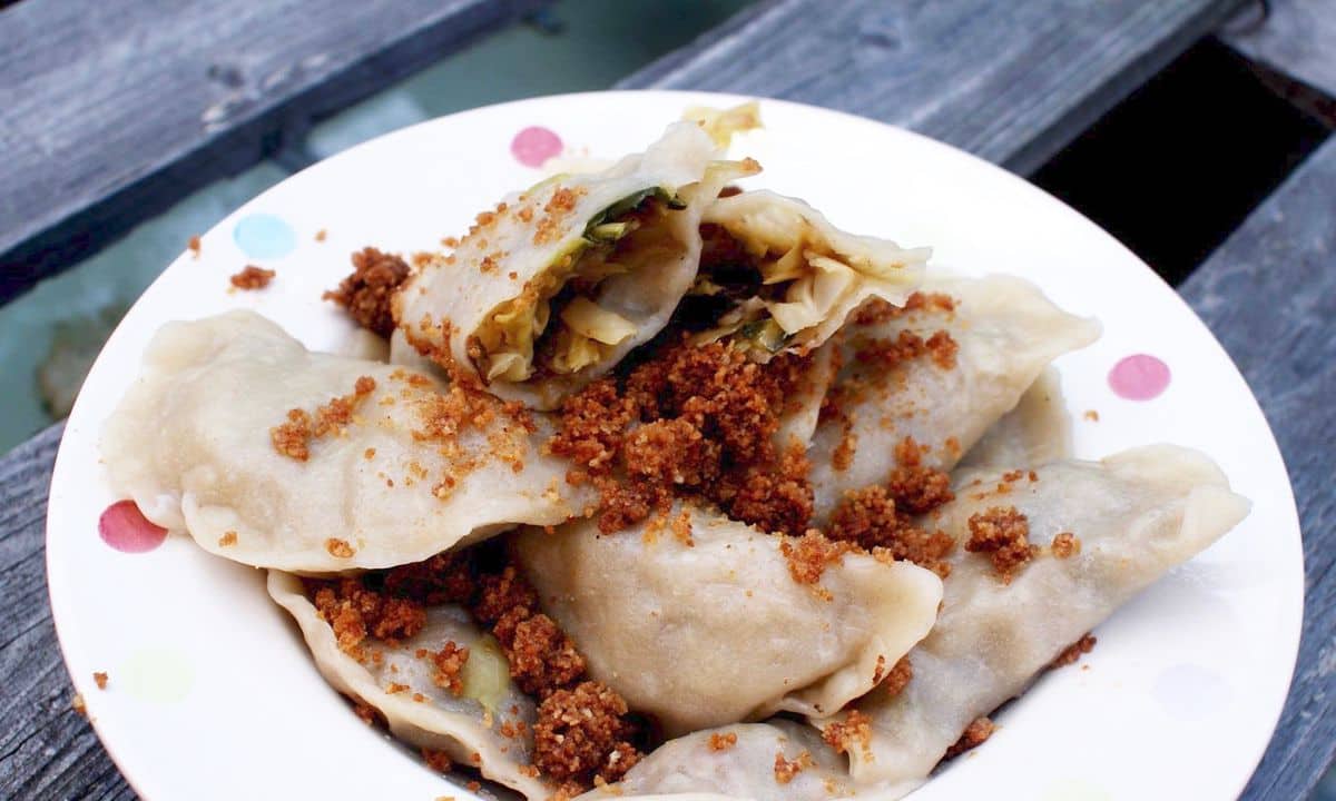 Pierogi ze słodką kapustą