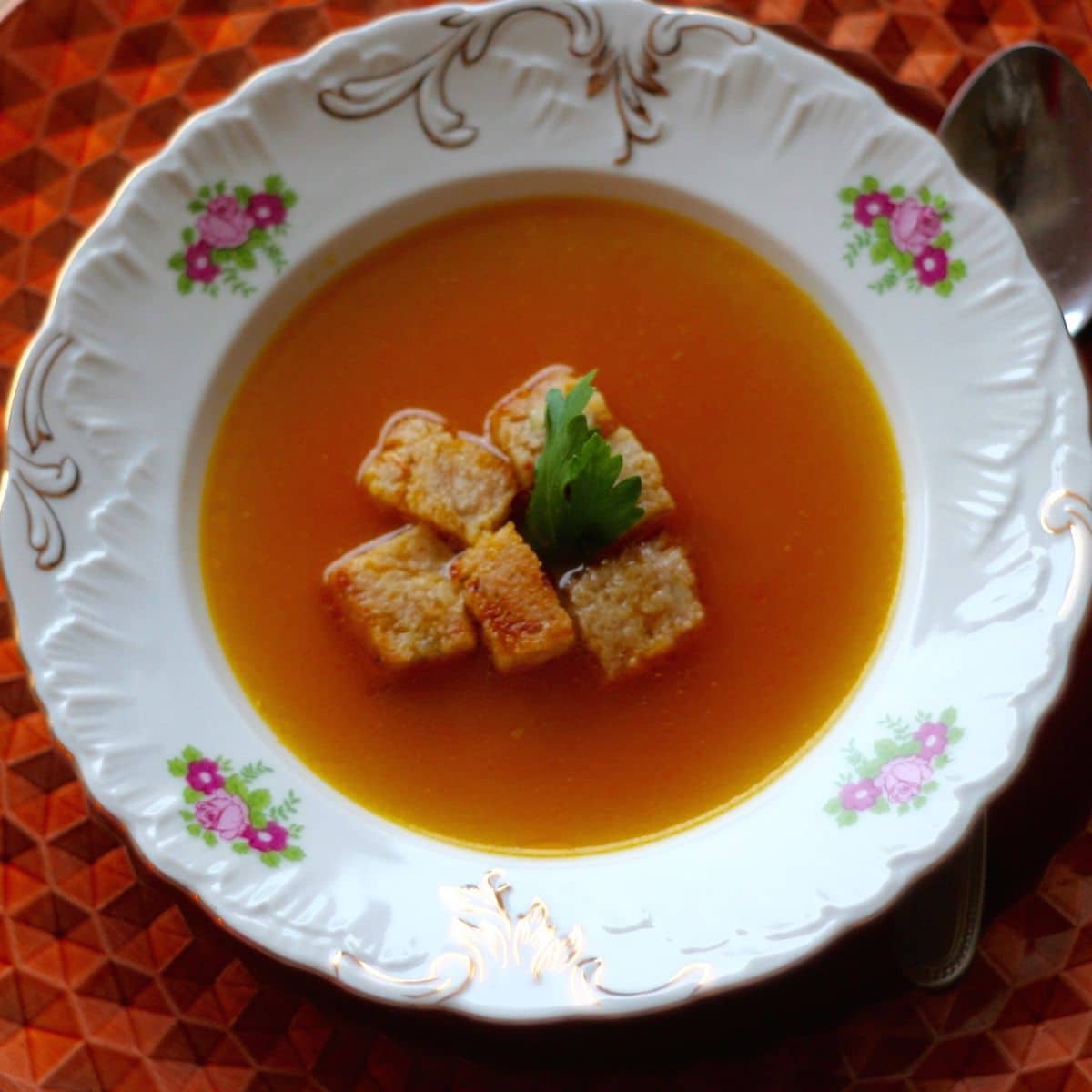 Rumiana na warzywach