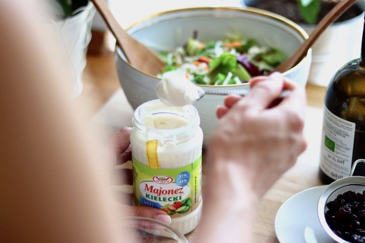 Sałatka z pieczonymi warzywami i kurczakiem – zdjęcie 4