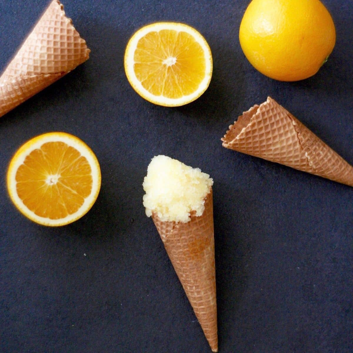 Sorbet pomarańczowy – zdjęcie 2