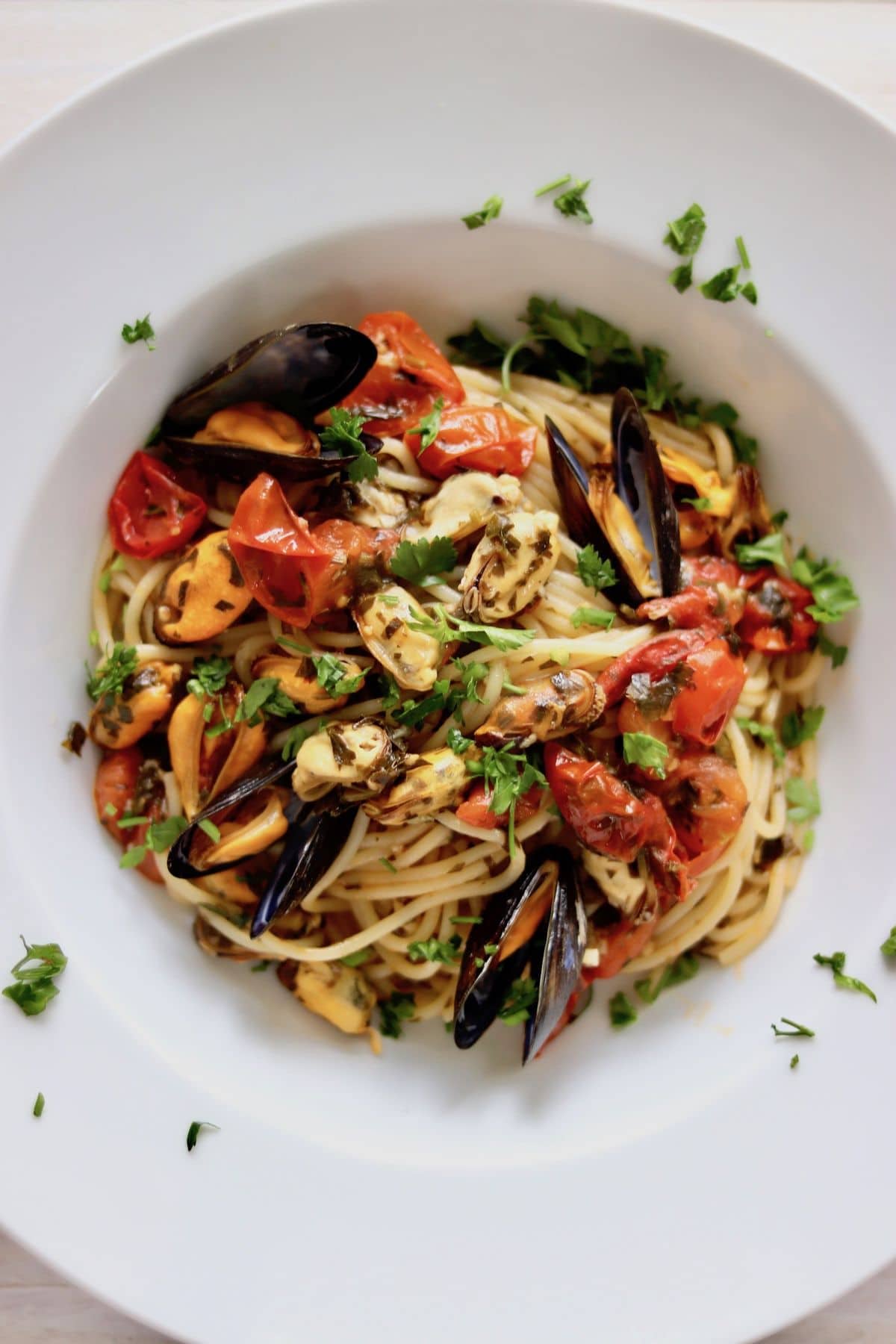 Spaghetti z małżami – zdjęcie 2