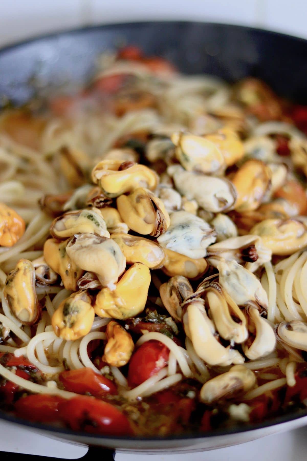 Spaghetti z małżami – zdjęcie 1
