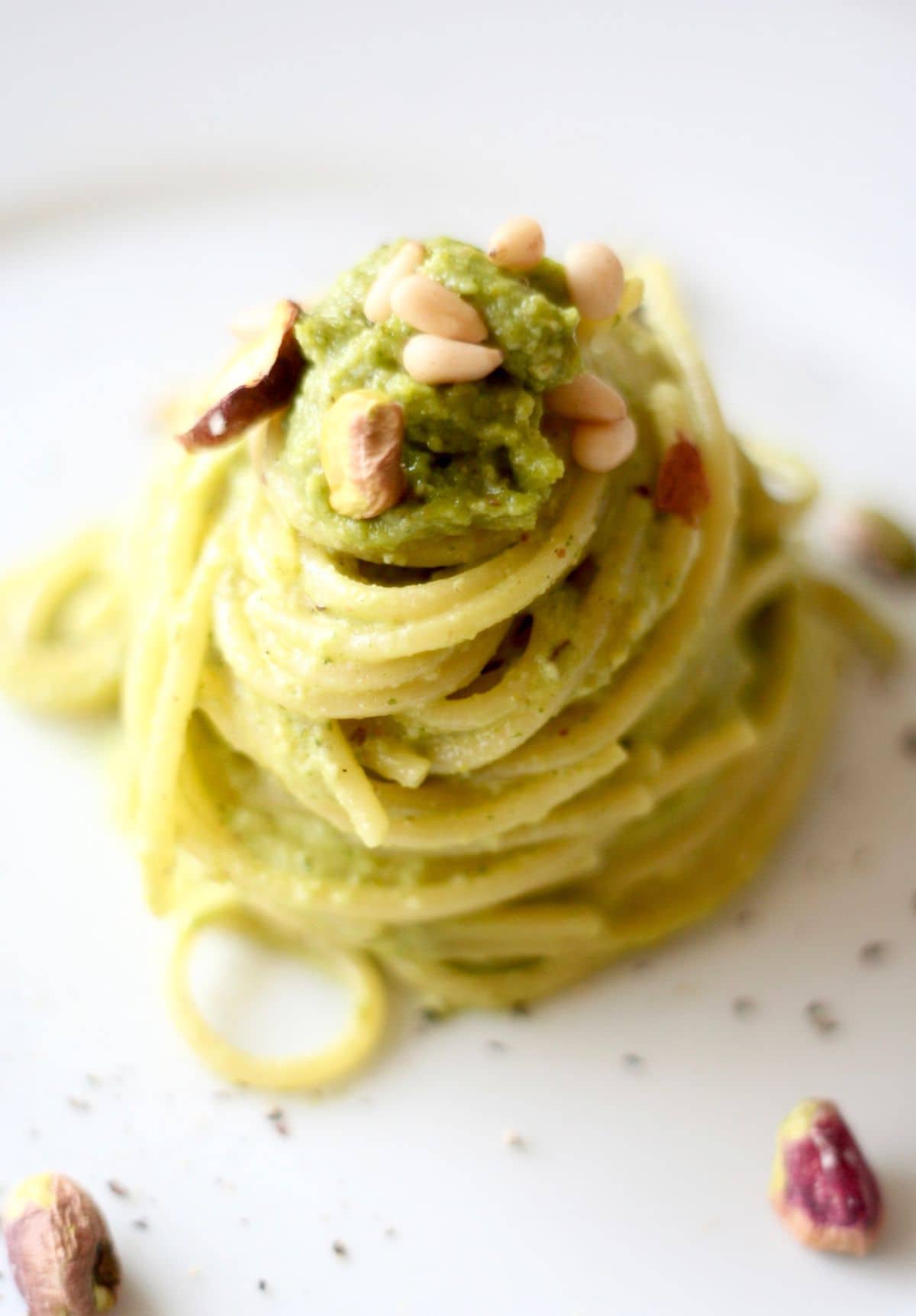Spaghetti z pesto bazyliowym – zdjęcie 3
