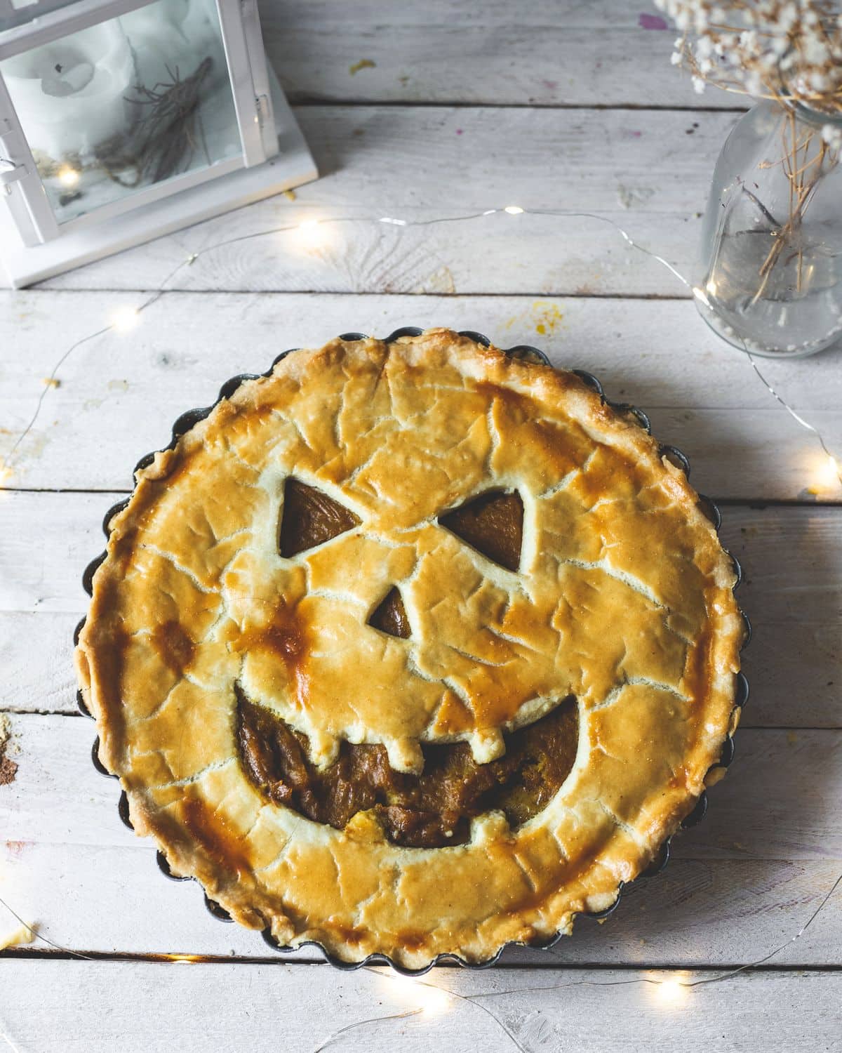 Tarta dyniowa na Halloween