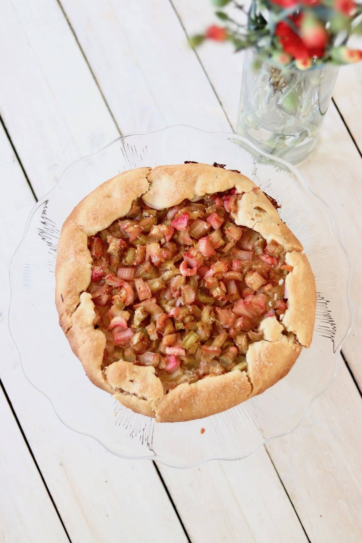 Tarta rabarbarowa