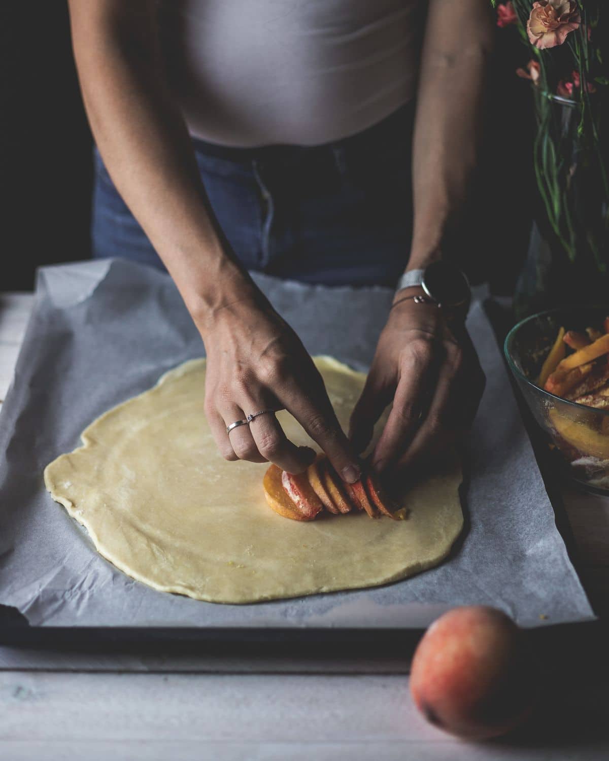 Tarta z brzoskwiniami – zdjęcie 4