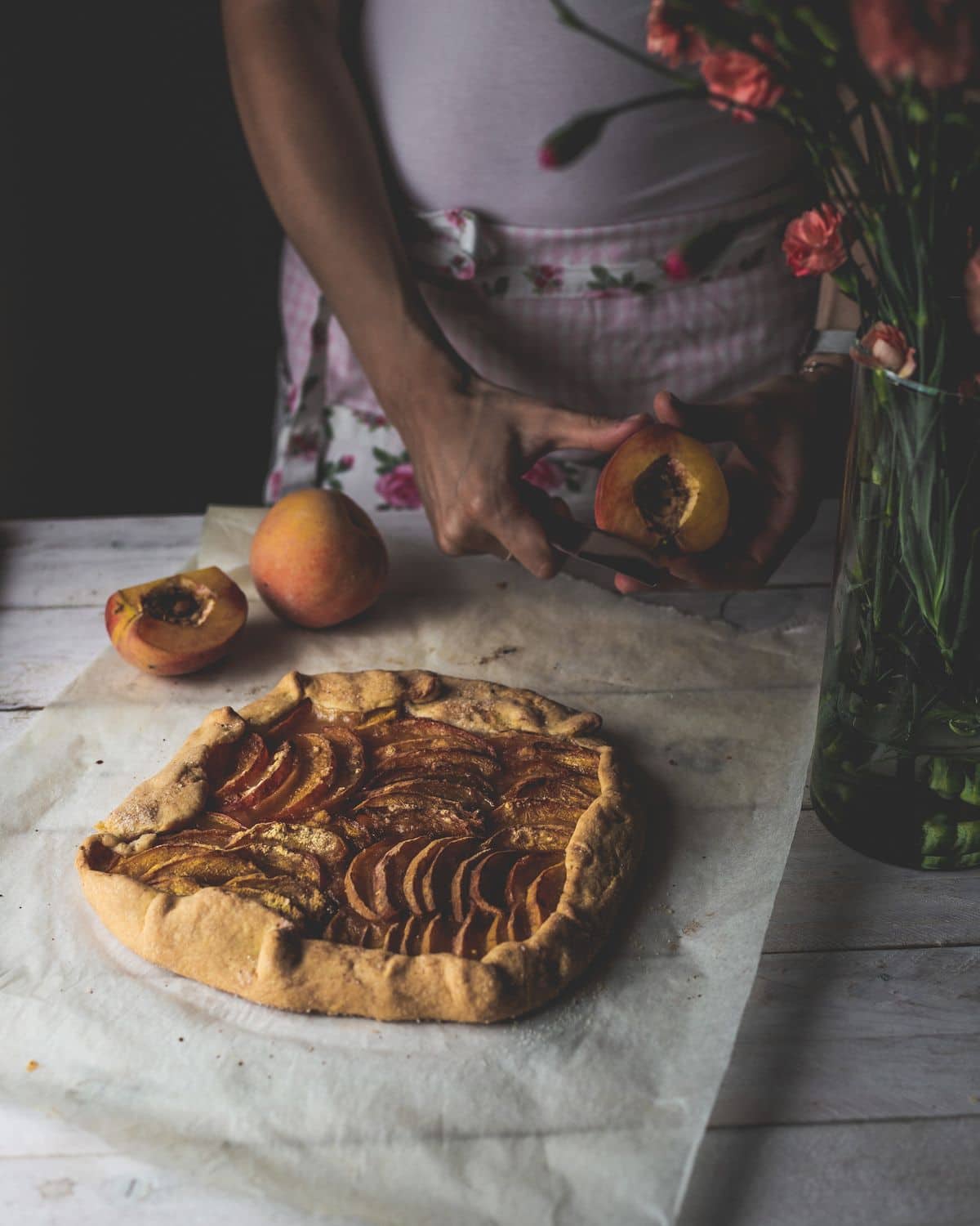 Tarta z brzoskwiniami – zdjęcie 2
