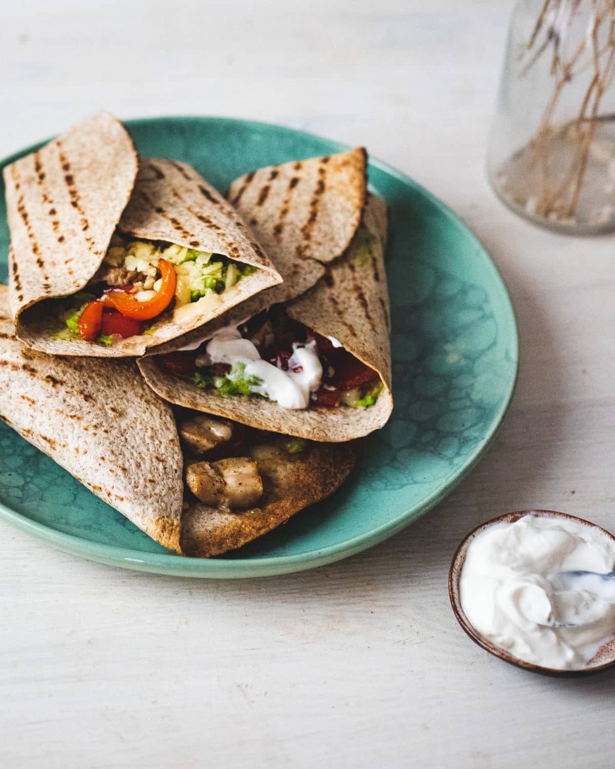 Tortilla z indykiem
