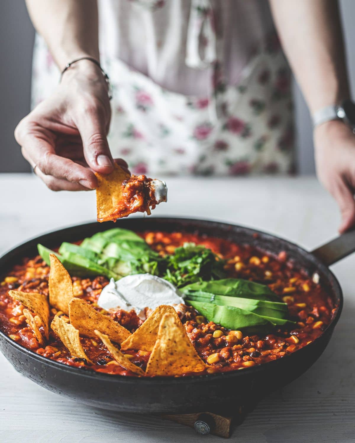 Vege meksykańskie z nachosami – zdjęcie 2