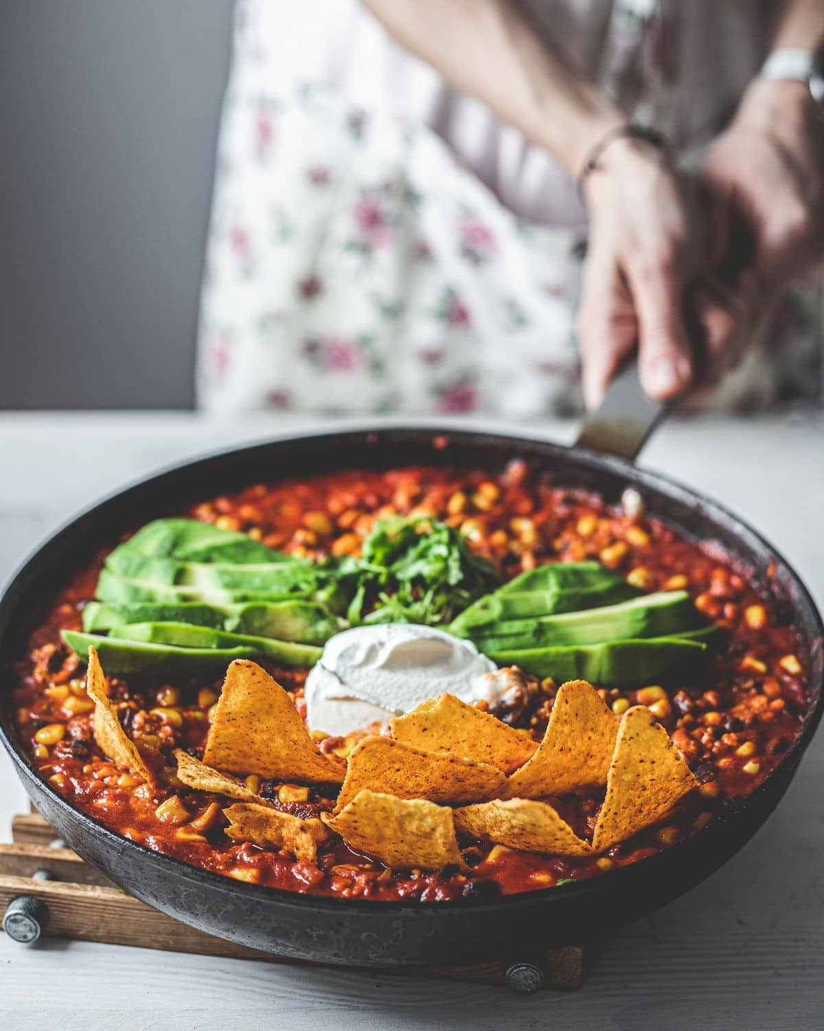 Vege meksykańskie z nachosami – zdjęcie 1