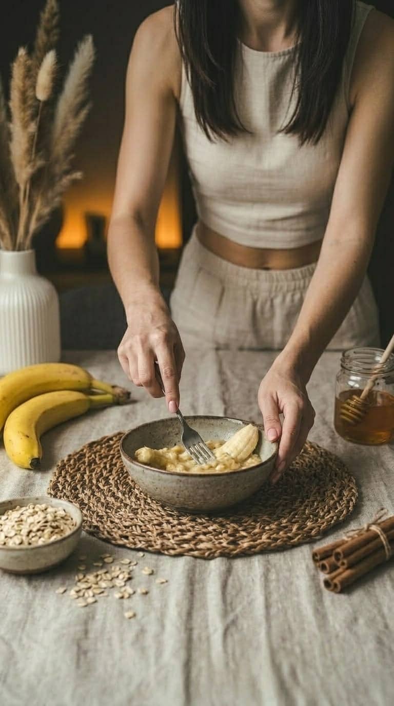 Ciastka owsiane z bananem i żurawiną – zdjęcie 2