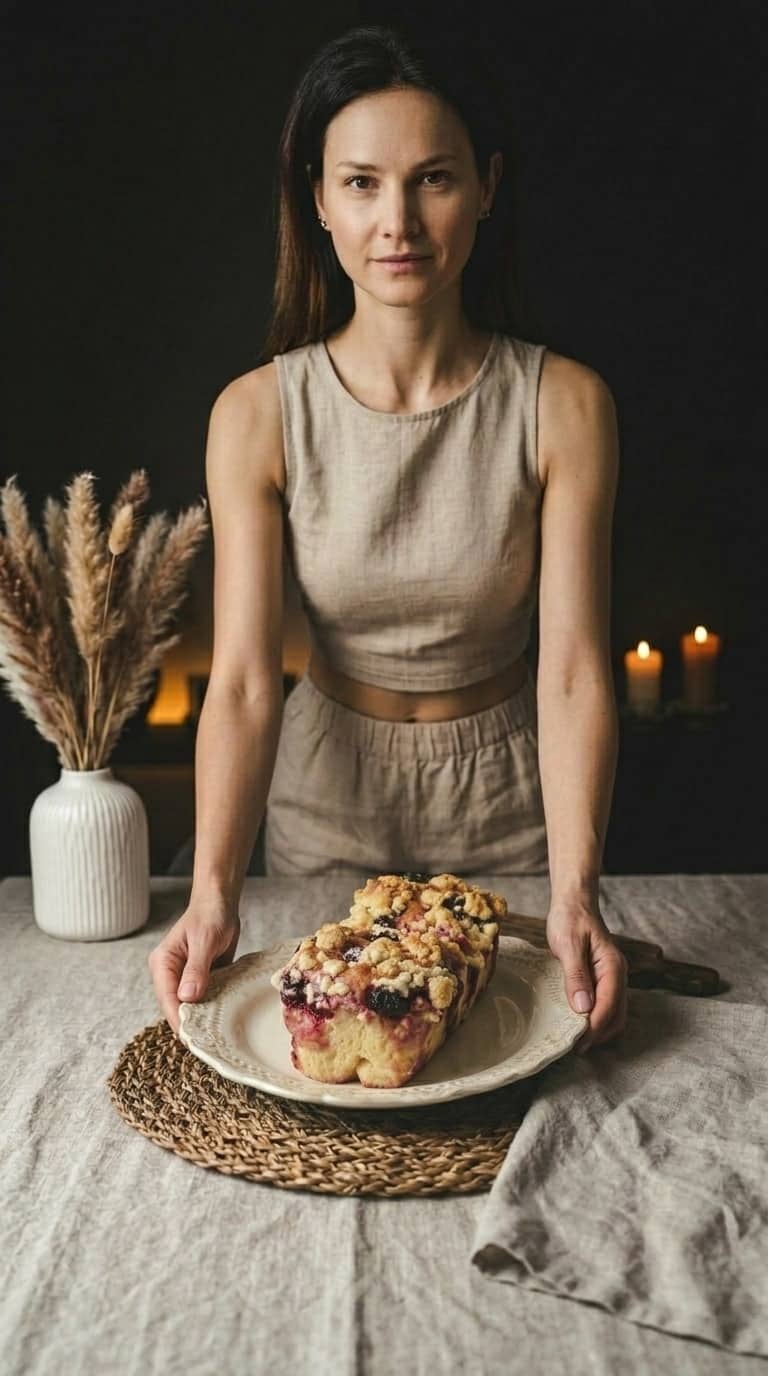 Drożdżówka z wiśniami – zdjęcie 1